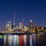 Auckland Harbour at night