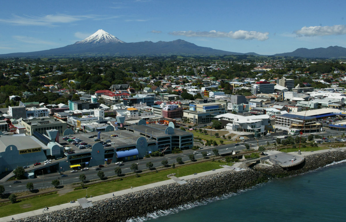 New Plymouth City. Image by Rob Tucker