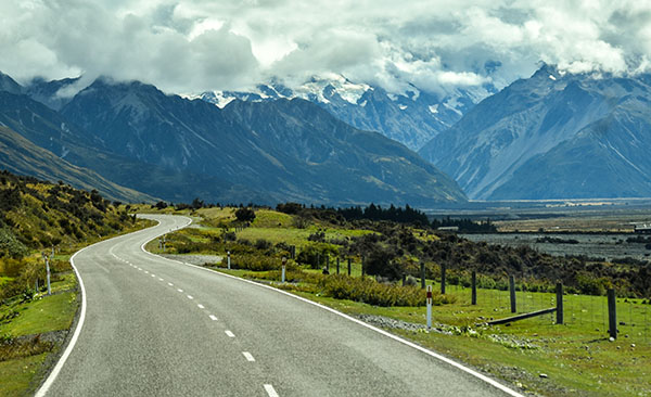 New Zealand's Southern Alps, home to majestic Aoraki Mt Cook.